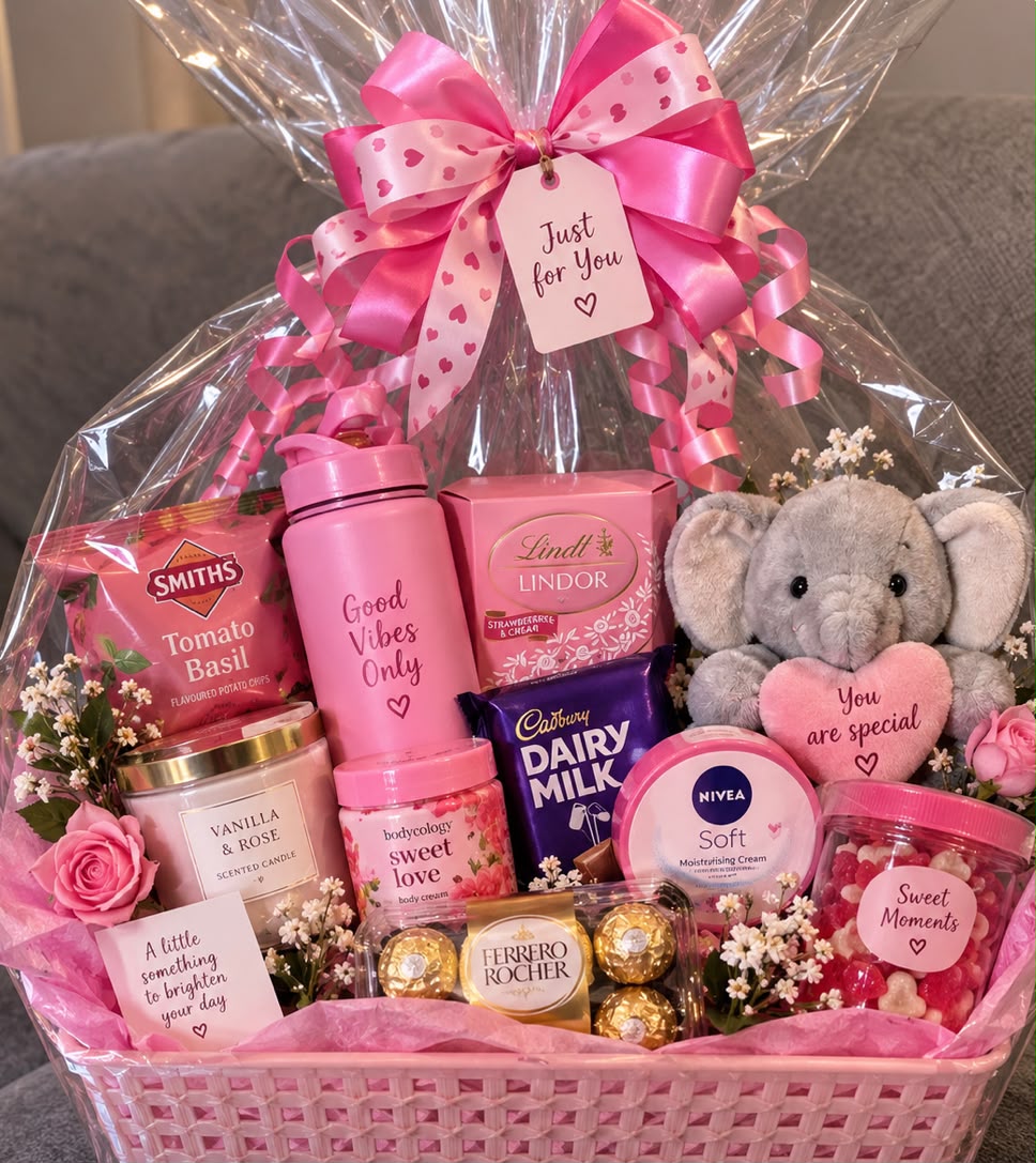 Pink Self Care Hamper